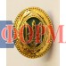 Кокарда генеральська (золотиста)